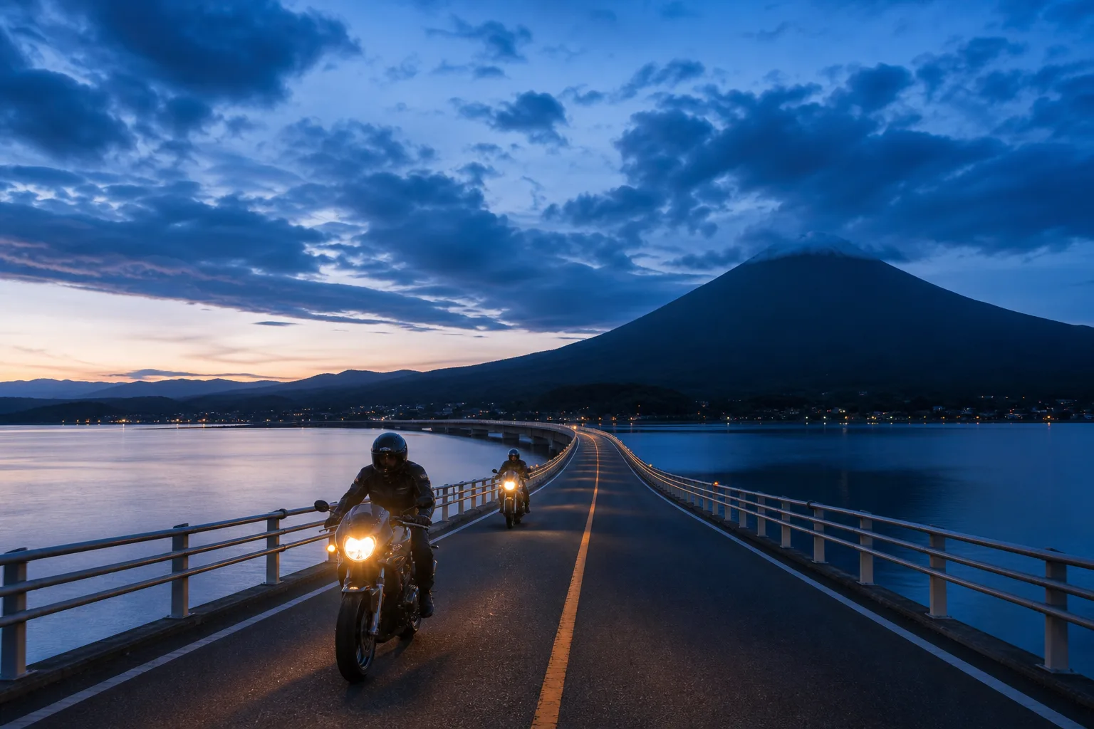 湖橋藍調夜騎